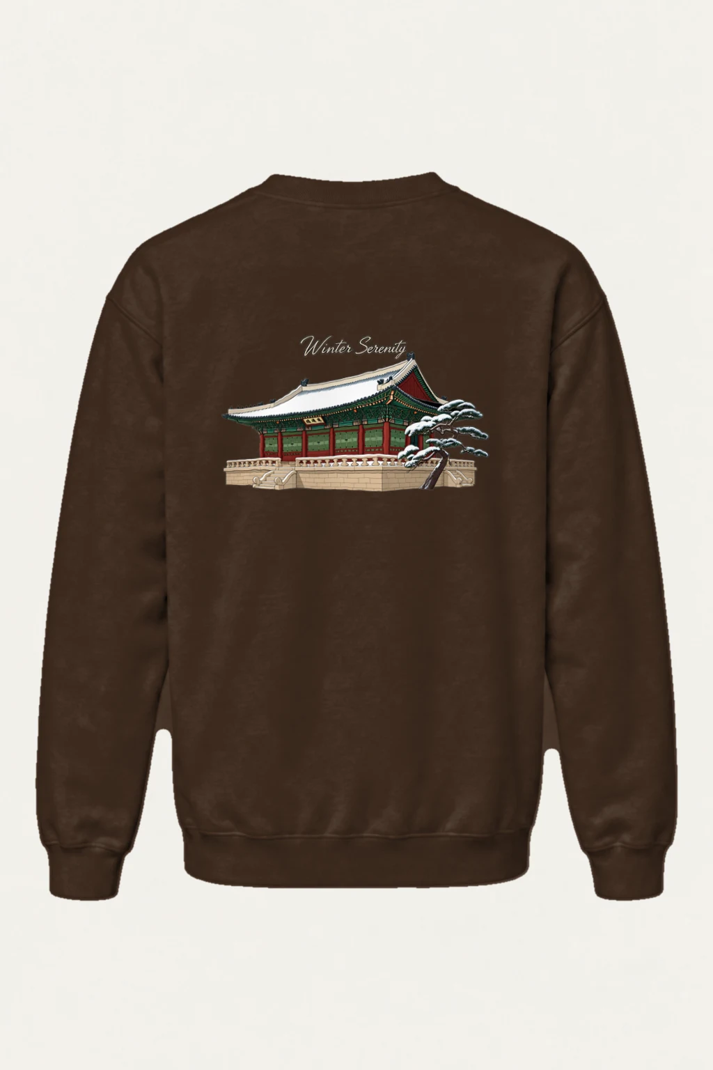 "Winter Serenity" Heavy Blend Unisex Crewneck Sweatshirt | Gildan 18000
