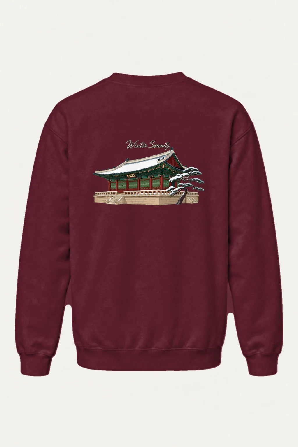 "Winter Serenity" Heavy Blend Unisex Crewneck Sweatshirt | Gildan 18000