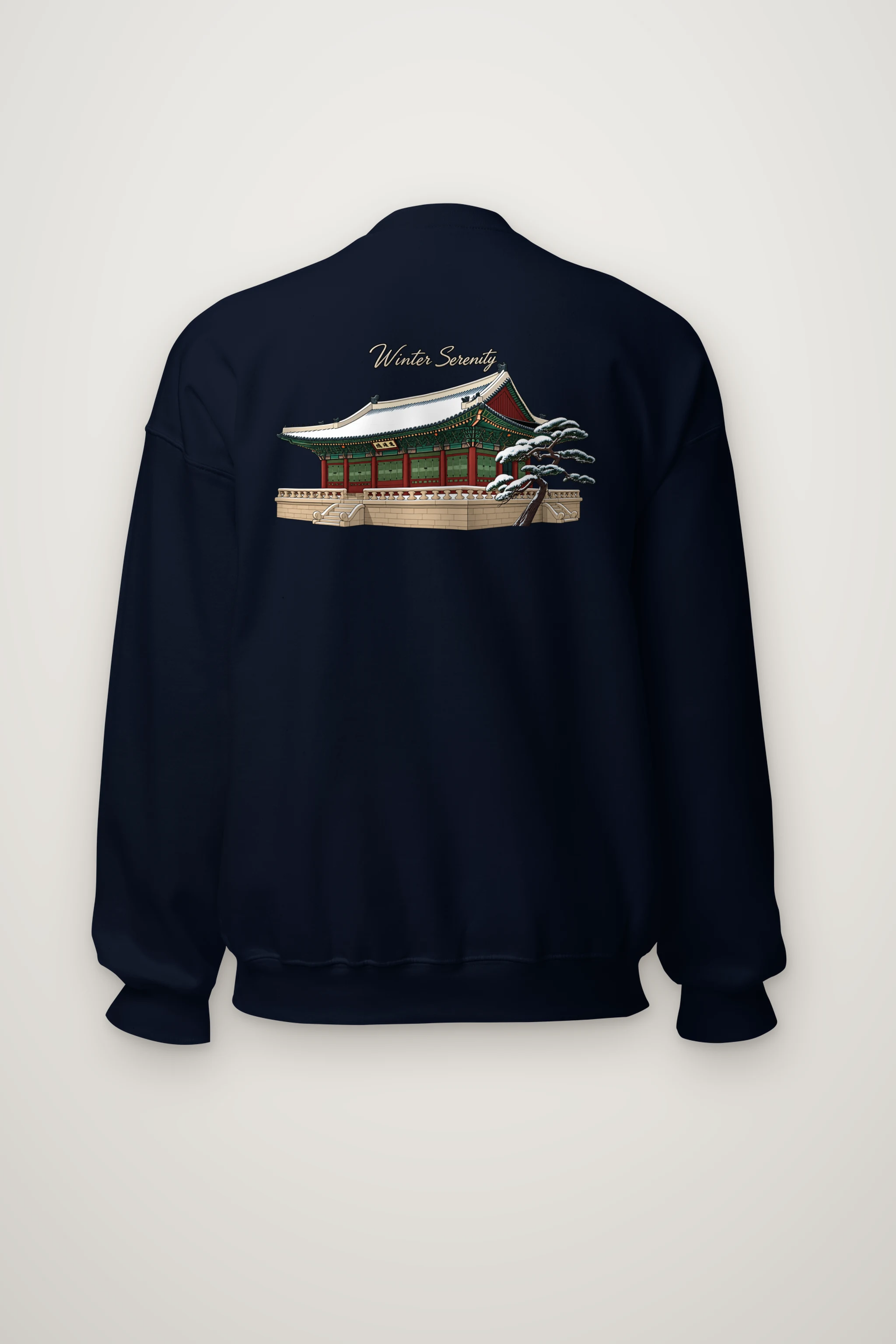 "Winter Serenity" Heavy Blend Unisex Crewneck Sweatshirt