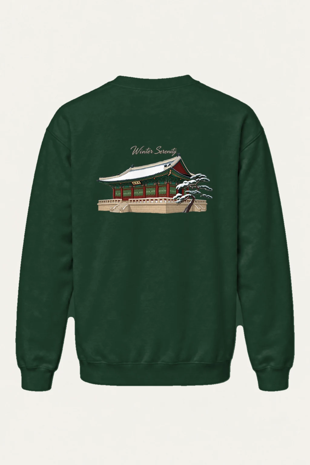 "Winter Serenity" Heavy Blend Unisex Crewneck Sweatshirt | Gildan 18000