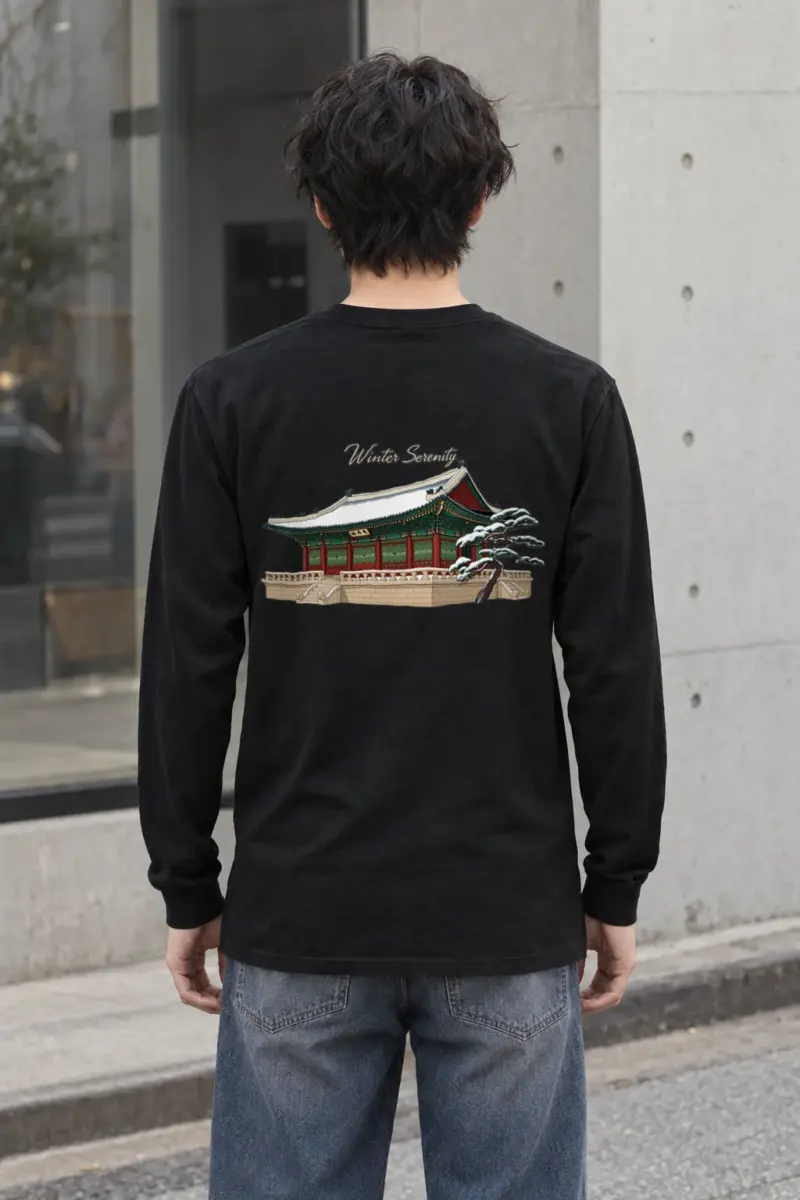 "Winter Serenity" Unisex Longsleeve T-shirt