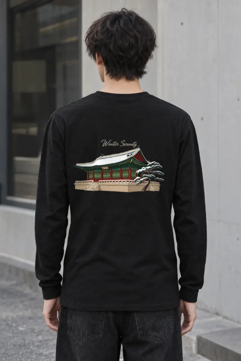 "Winter Serenity" Unisex Longsleeve T-shirt