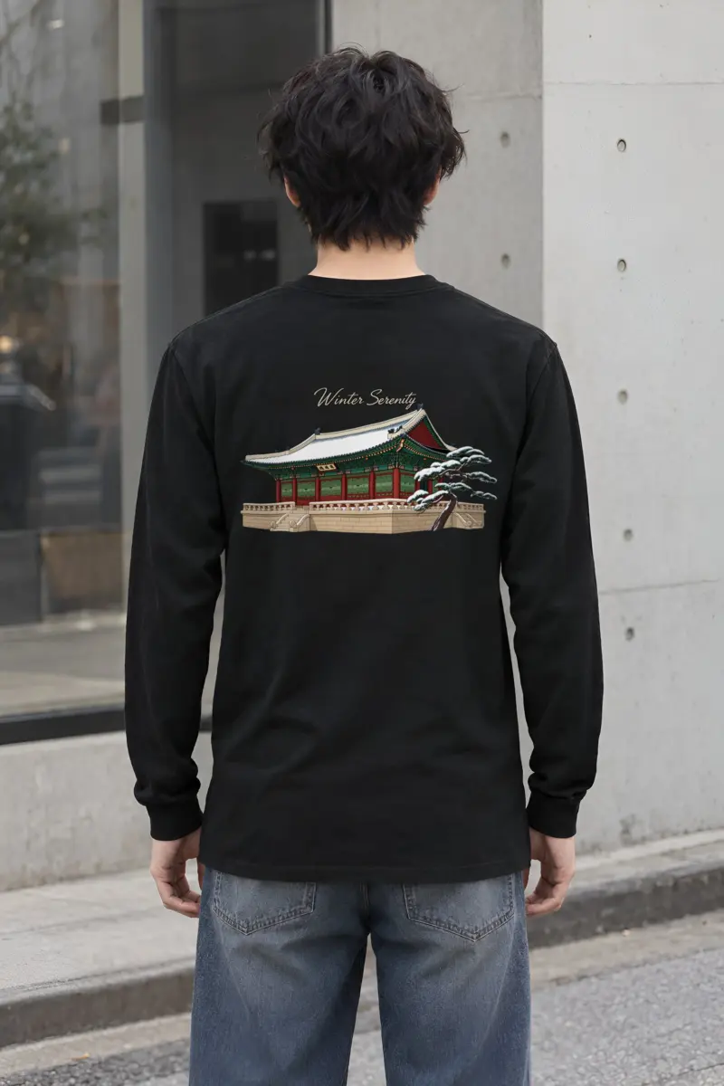 "Winter Serenity" Unisex Longsleeve T-shirt