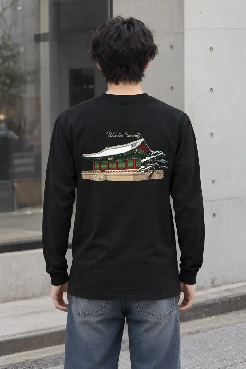 "Winter Serenity" Unisex Longsleeve T-shirt
