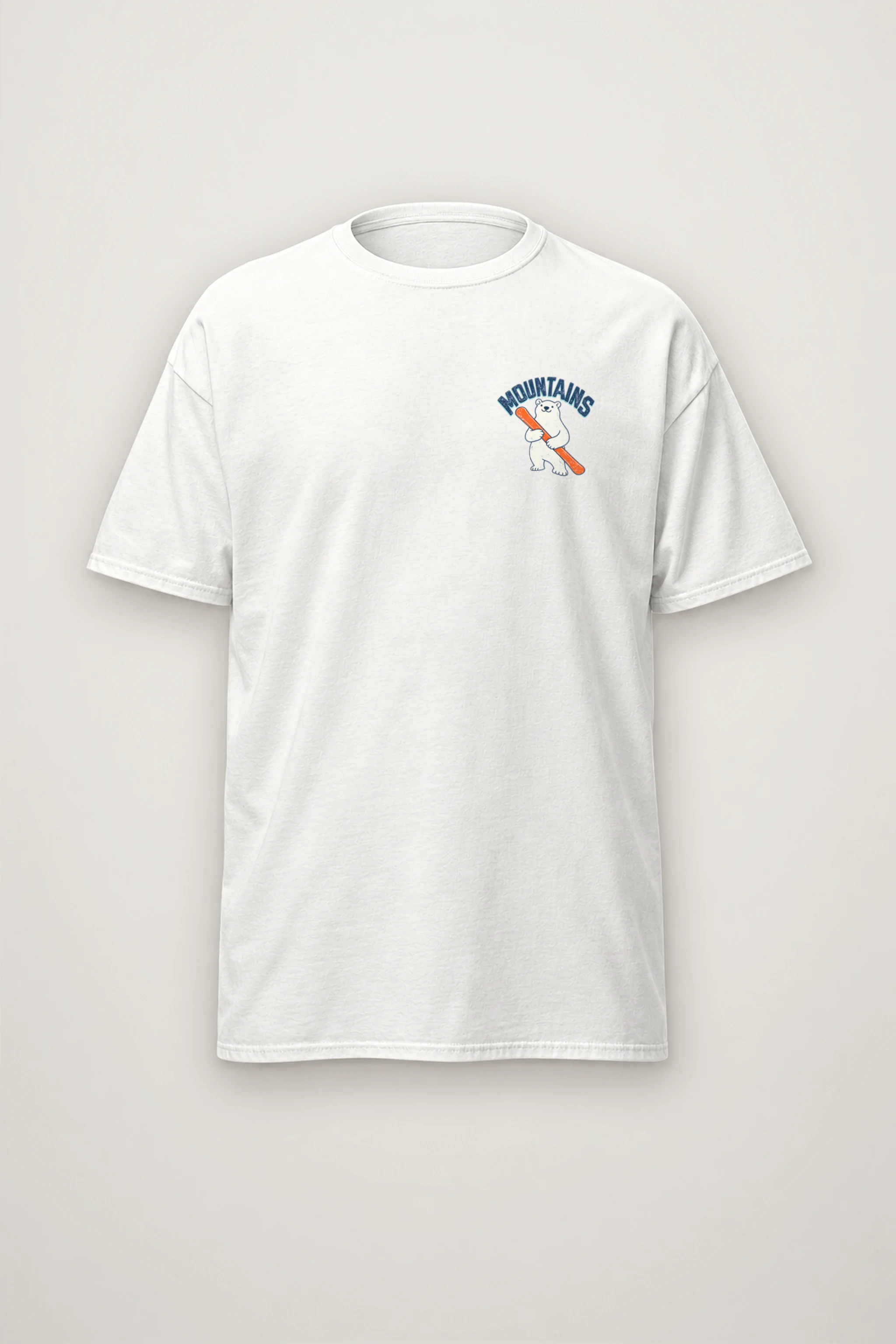 "Winter Tours" Heavyweight Unisex Crewneck T-shirt