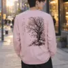 "Winter Tree Moon" Unisex Longsleeve T-shirt | Gildan 2400