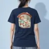 "Snowy Forest Mice" Heavyweight Unisex Crewneck T-shirt | Gildan 5000