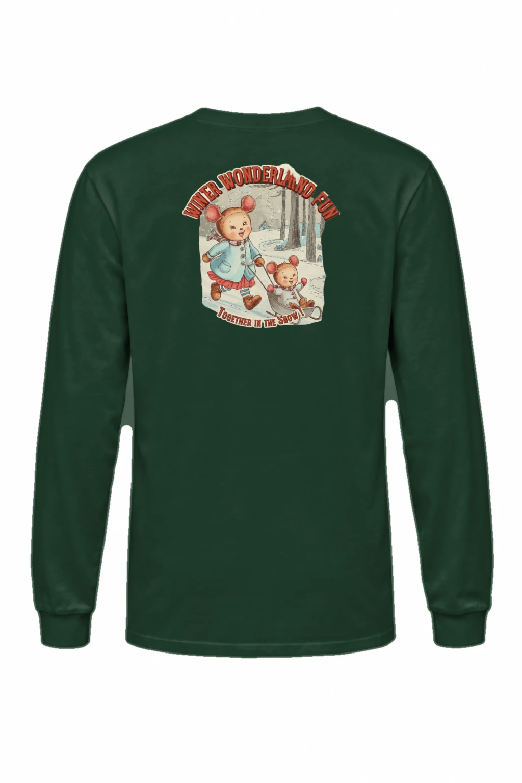 "Winter Wonderland Fun" Unisex Longsleeve T-shirt | Gildan 2400