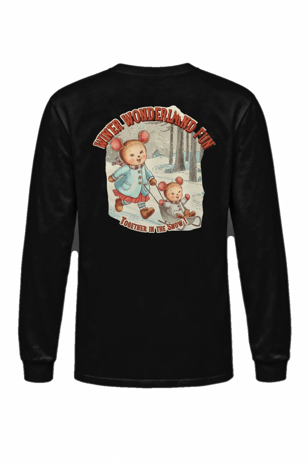 "Winter Wonderland Fun" Unisex Longsleeve T-shirt | Gildan 2400