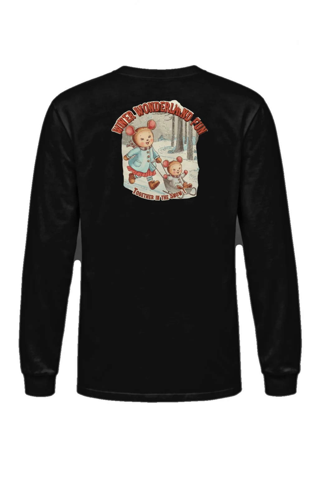 "Winter Wonderland Fun" Unisex Longsleeve T-shirt | Gildan 2400