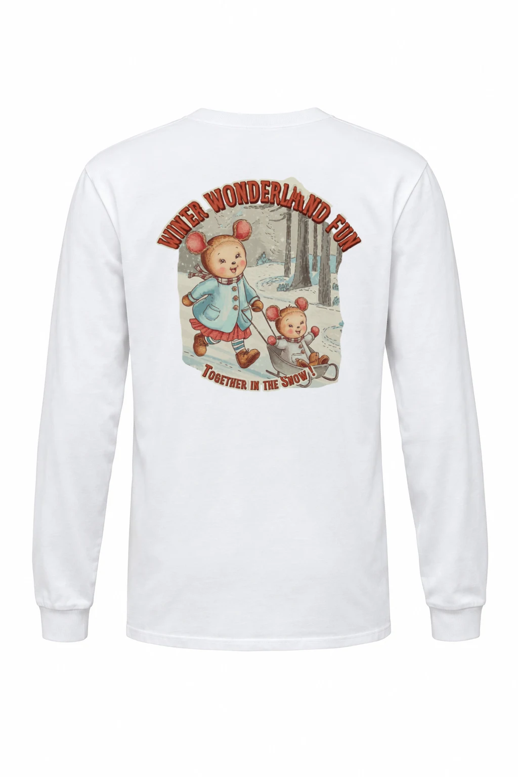 "Winter Wonderland Fun" Unisex Longsleeve T-shirt | Gildan 2400