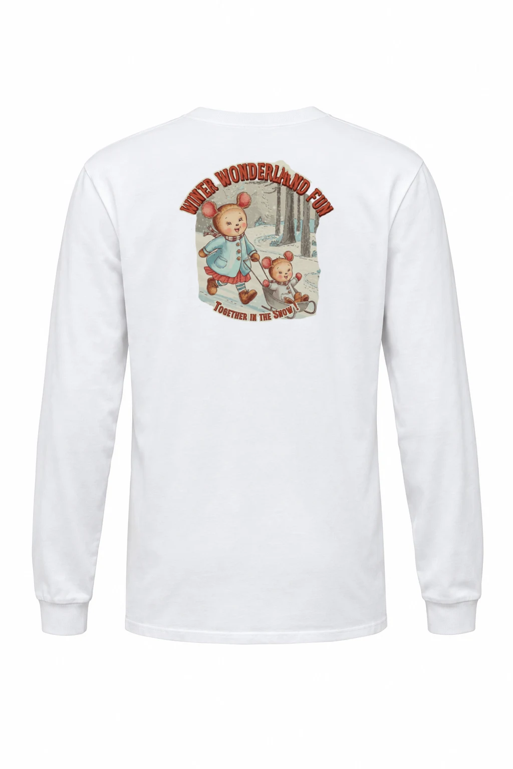 "Winter Wonderland Fun" Unisex Longsleeve T-shirt | Gildan 2400