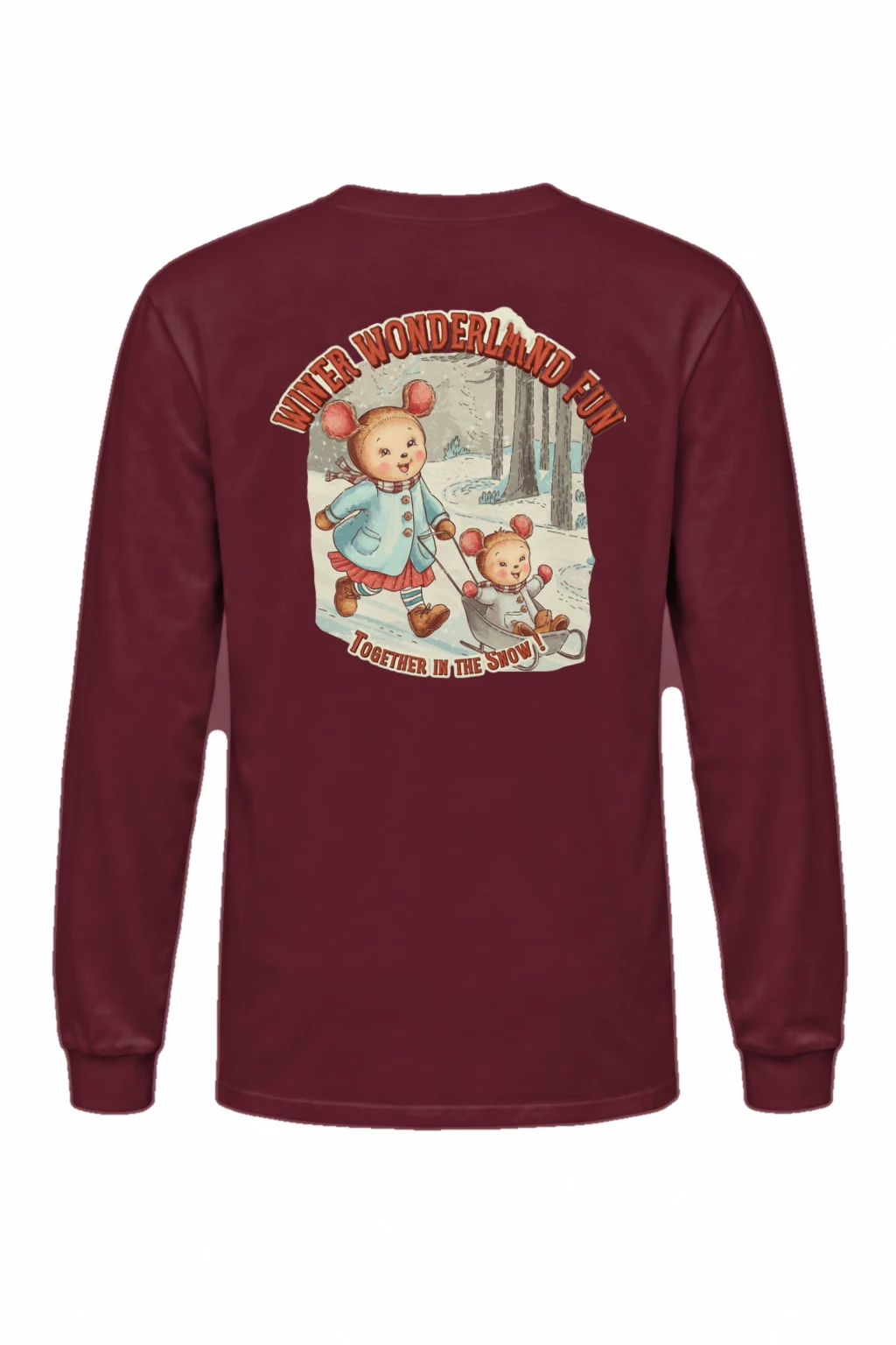 "Winter Wonderland Fun" Unisex Longsleeve T-shirt | Gildan 2400