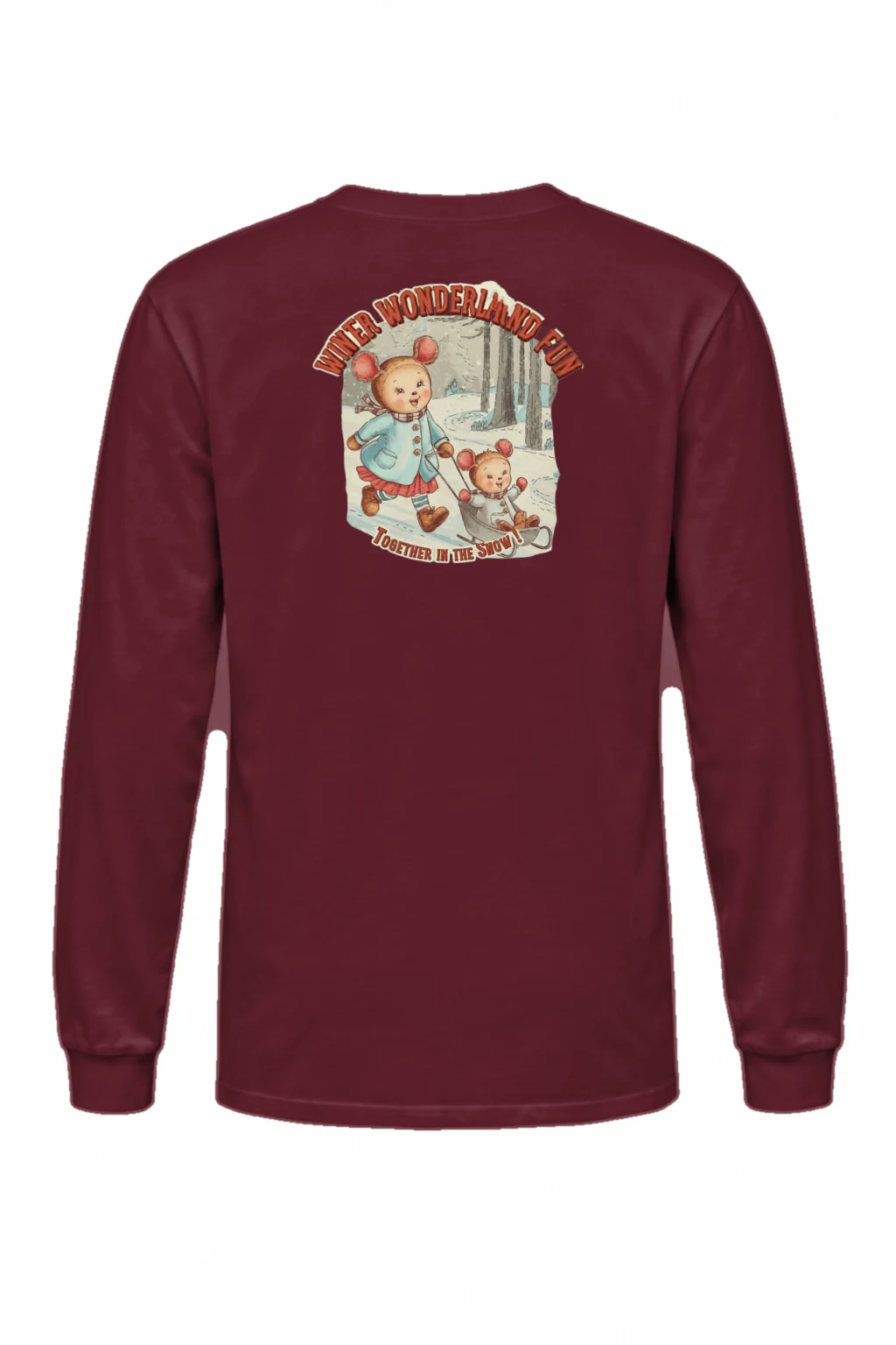 "Winter Wonderland Fun" Unisex Longsleeve T-shirt | Gildan 2400
