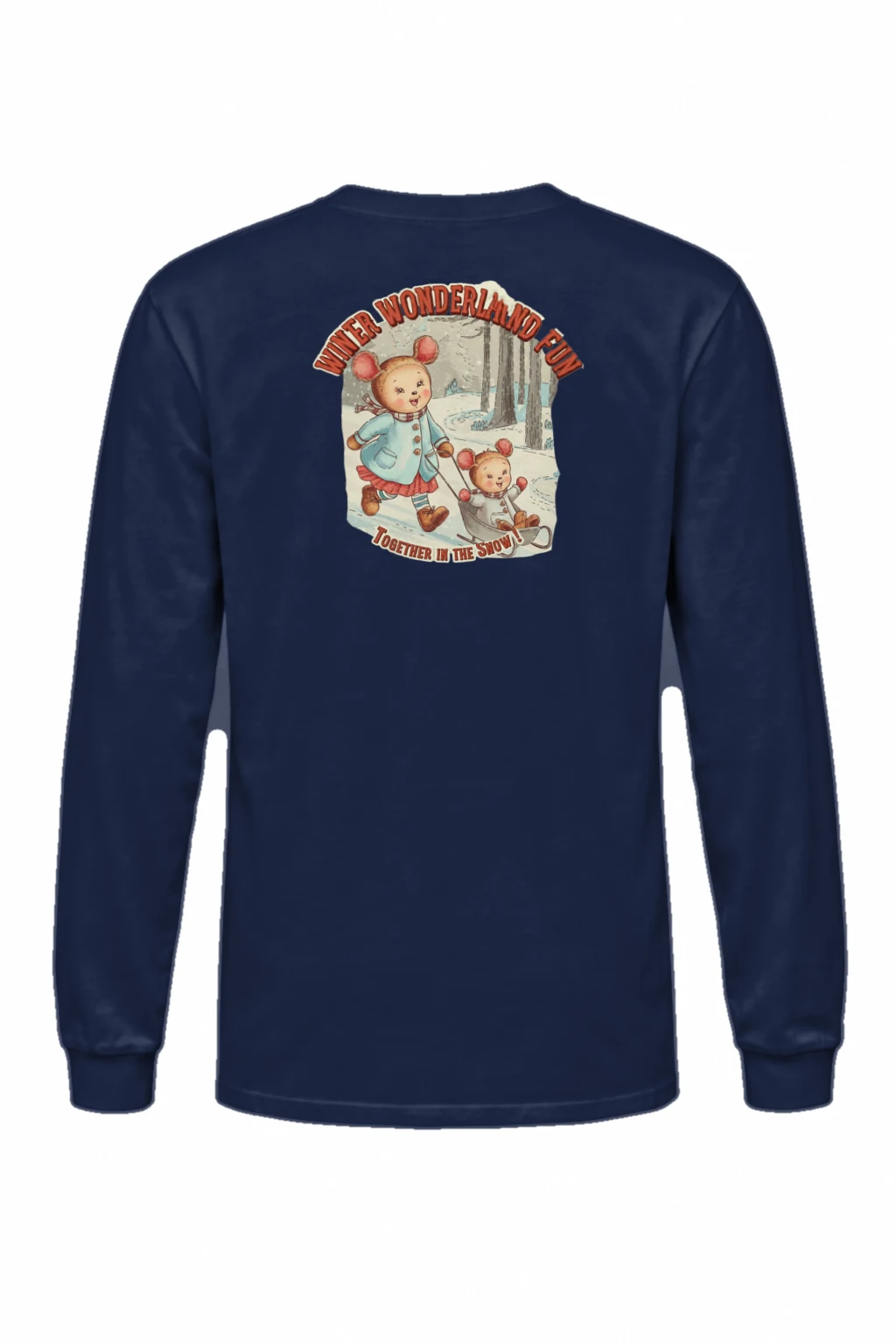 "Winter Wonderland Fun" Unisex Longsleeve T-shirt | Gildan 2400
