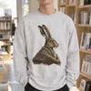 "Winter Wool Hare" Unisex Longsleeve T-shirt | Gildan 2400