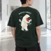 "Winter's Embrace" Heavyweight Unisex Crewneck T-shirt | Gildan 5000