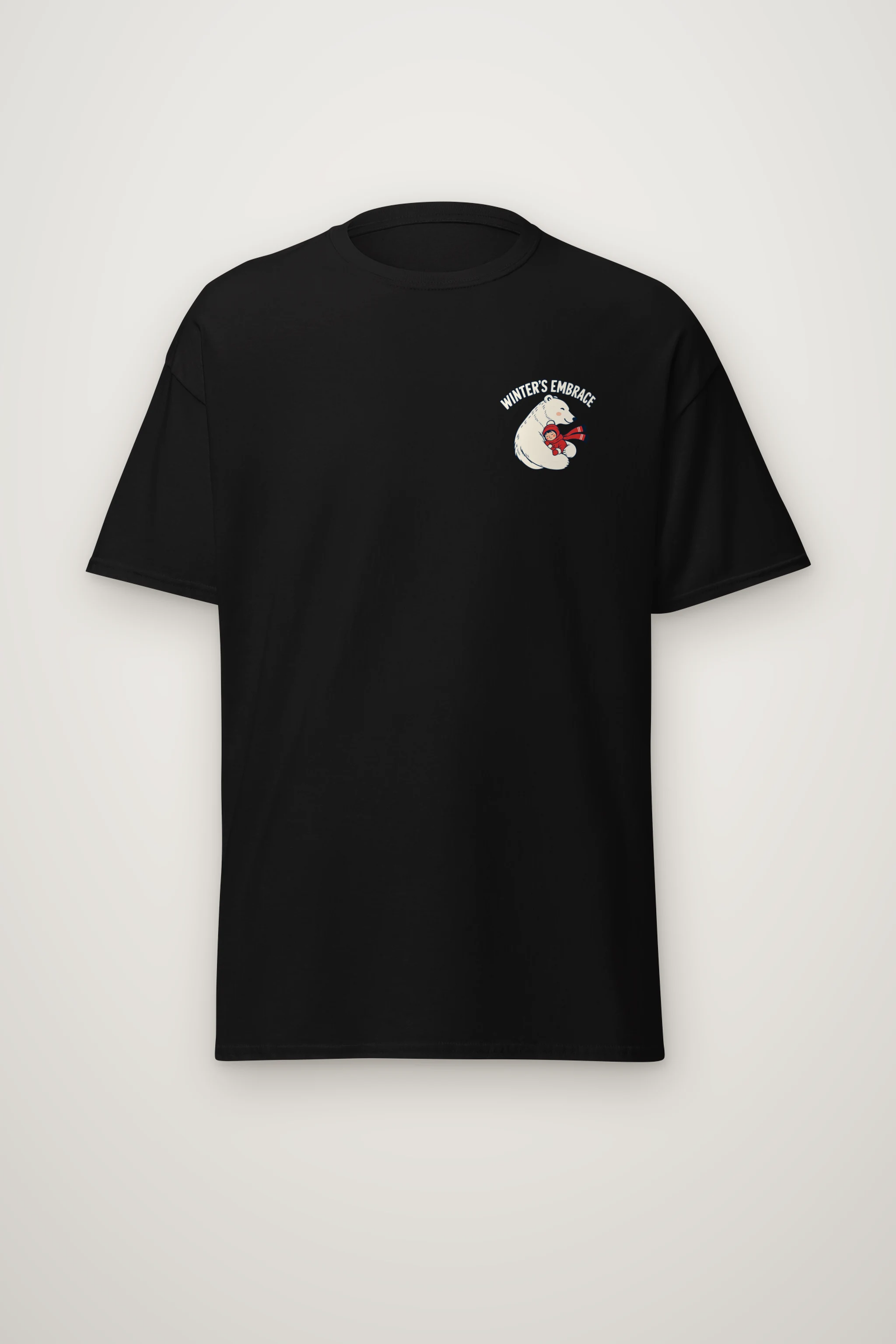 "Winter’s Embrace" Heavyweight Unisex Crewneck T-shirt