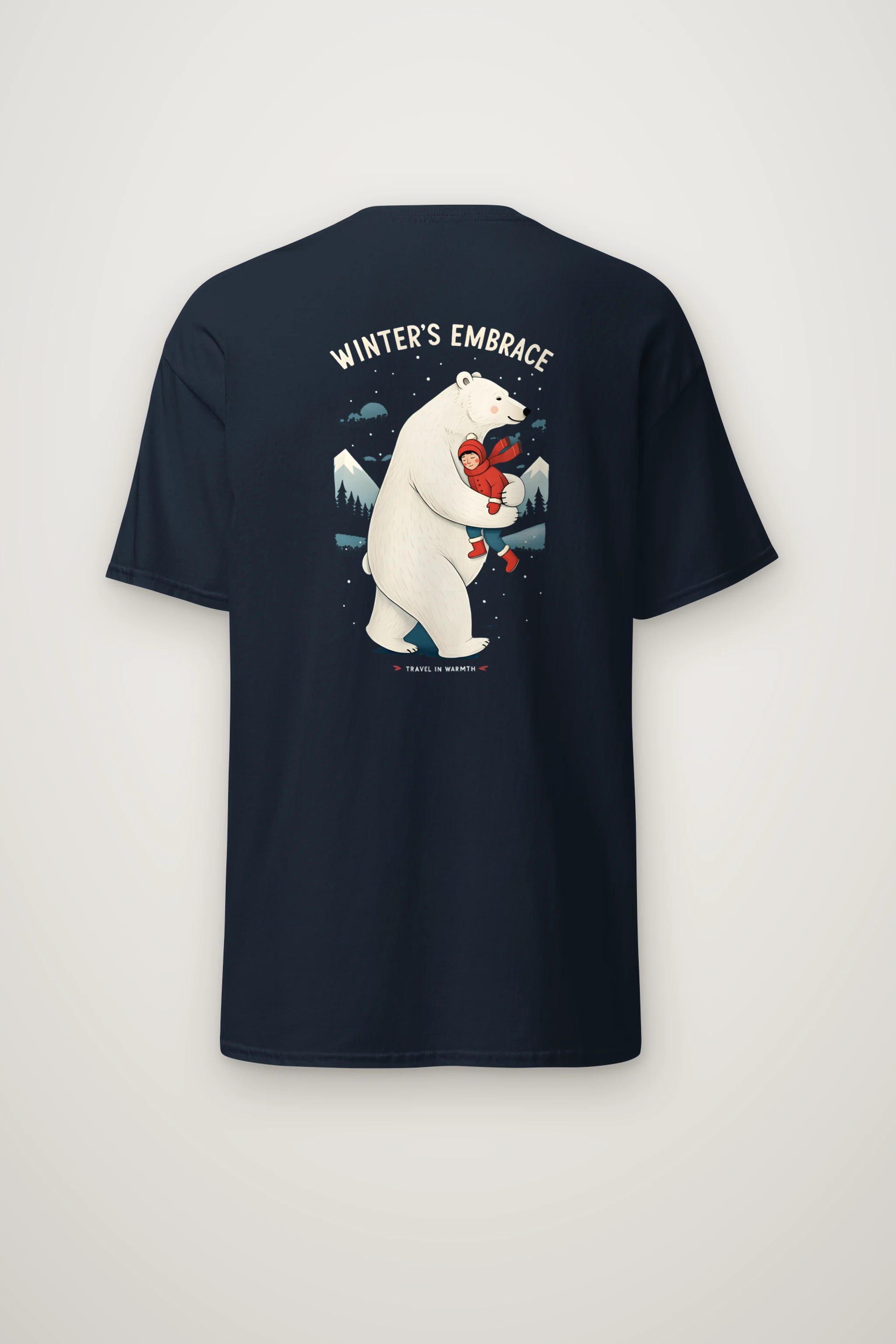 "Winter’s Embrace" Heavyweight Unisex Crewneck T-shirt