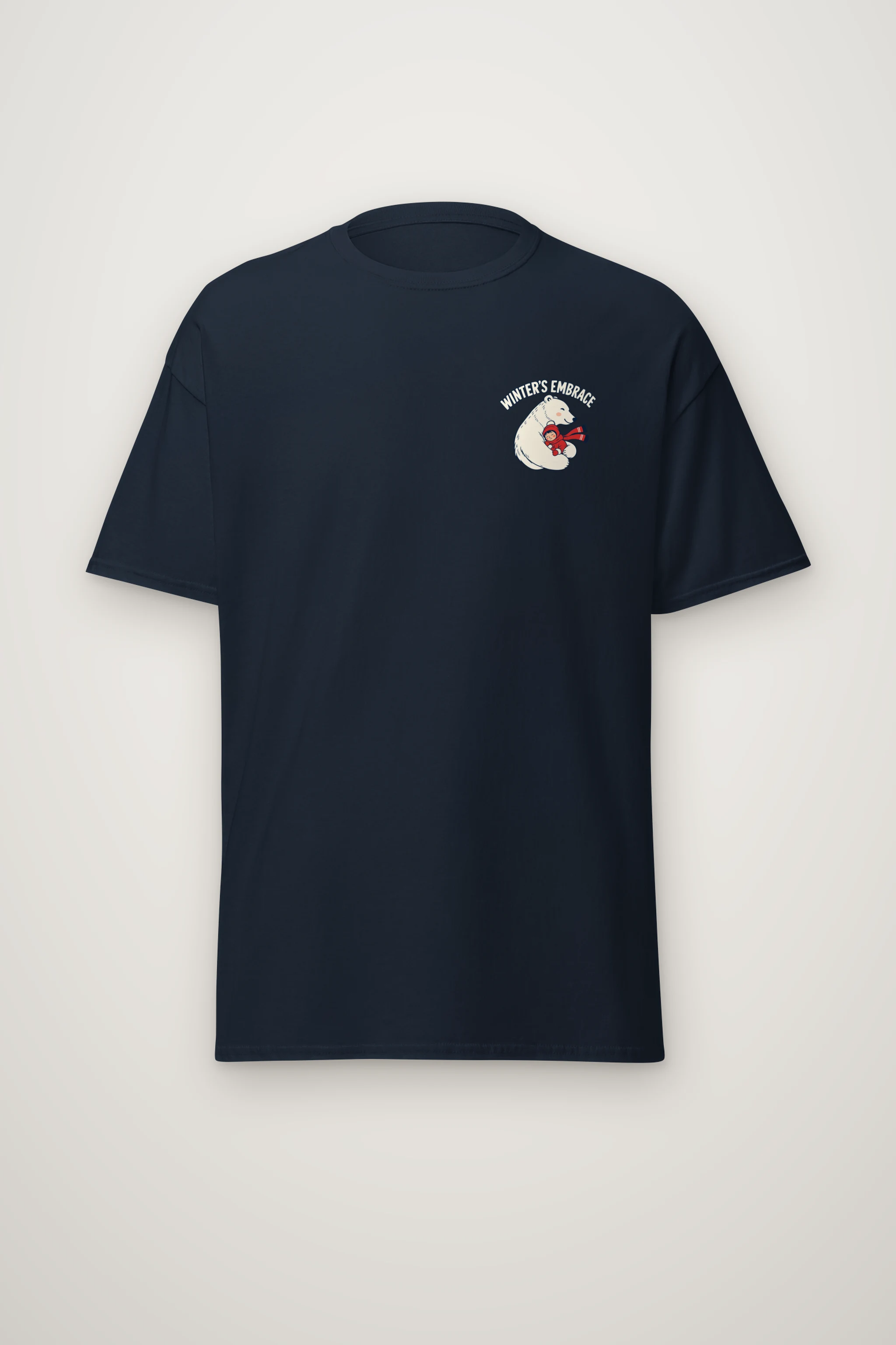 "Winter’s Embrace" Heavyweight Unisex Crewneck T-shirt
