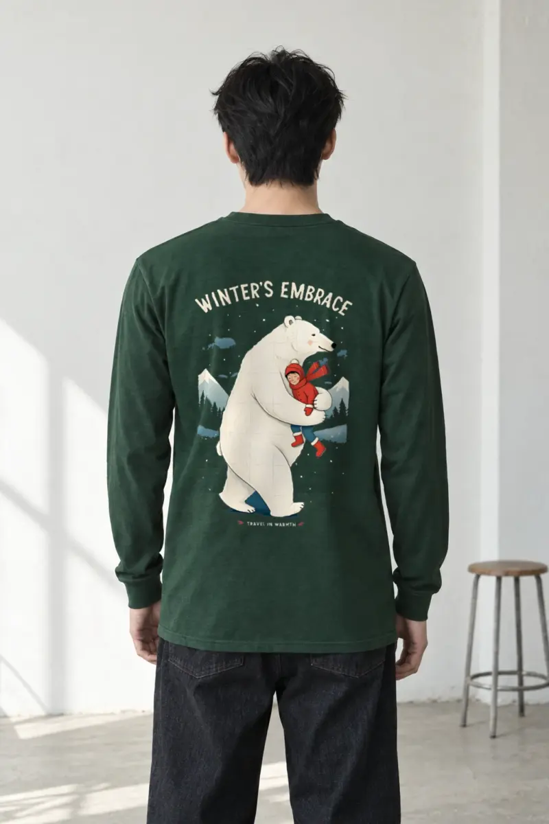 "Winter’s Embrace" Unisex Longsleeve T-shirt