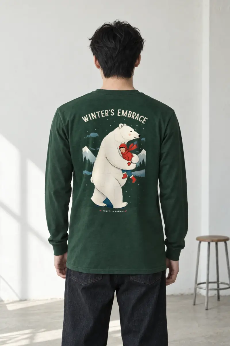"Winter’s Embrace" Unisex Longsleeve T-shirt