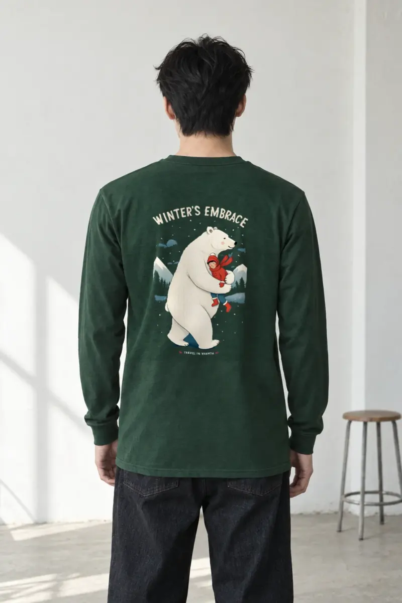 "Winter’s Embrace" Unisex Longsleeve T-shirt