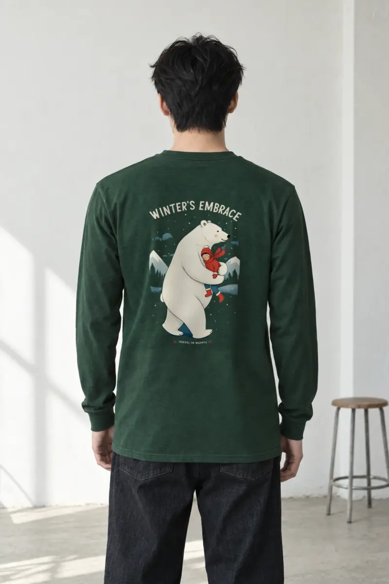 "Winter’s Embrace" Unisex Longsleeve T-shirt