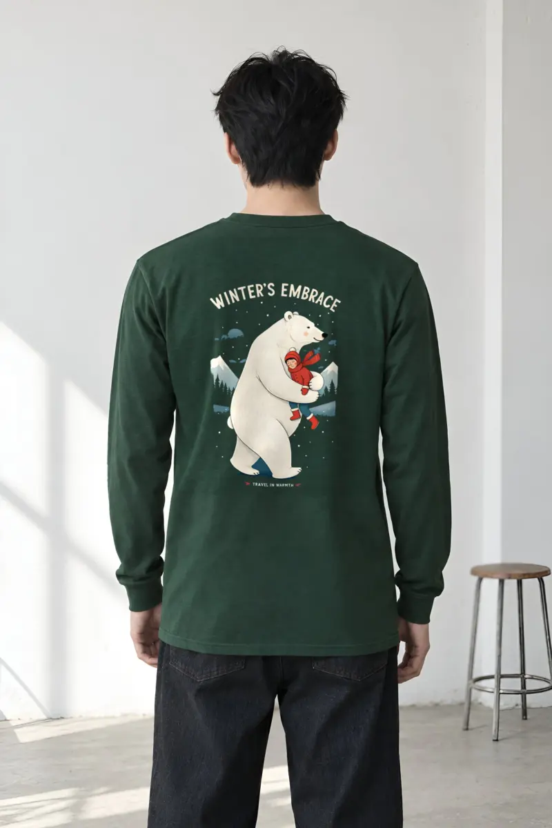 "Winter’s Embrace" Unisex Longsleeve T-shirt