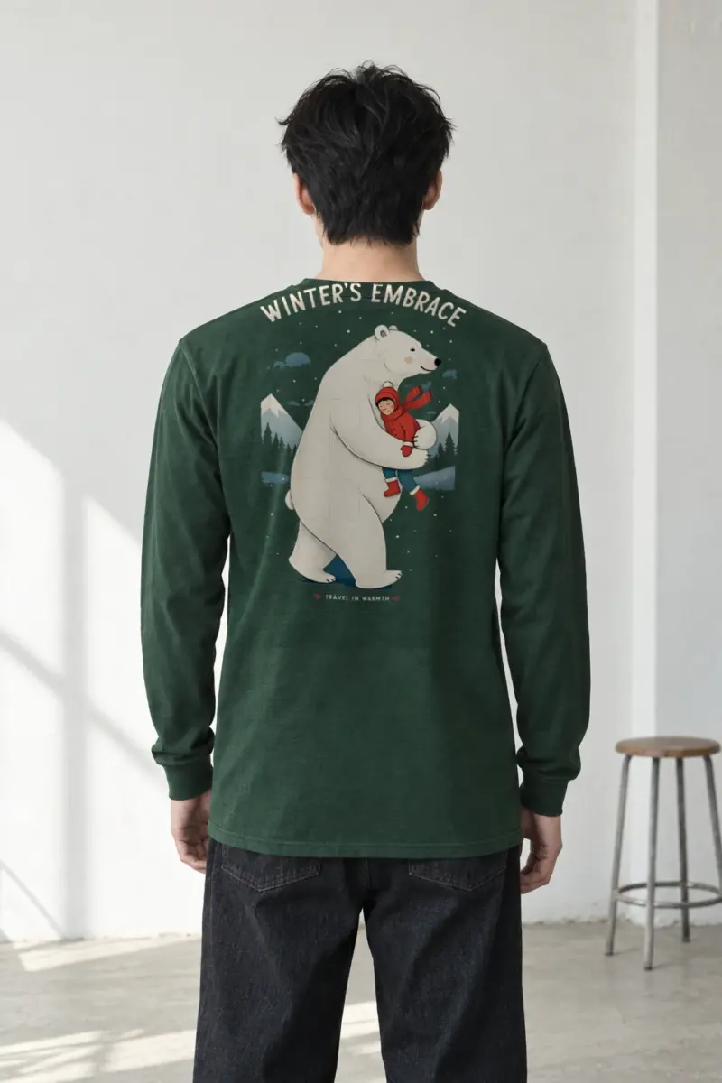"Winter’s Embrace" Unisex Longsleeve T-shirt