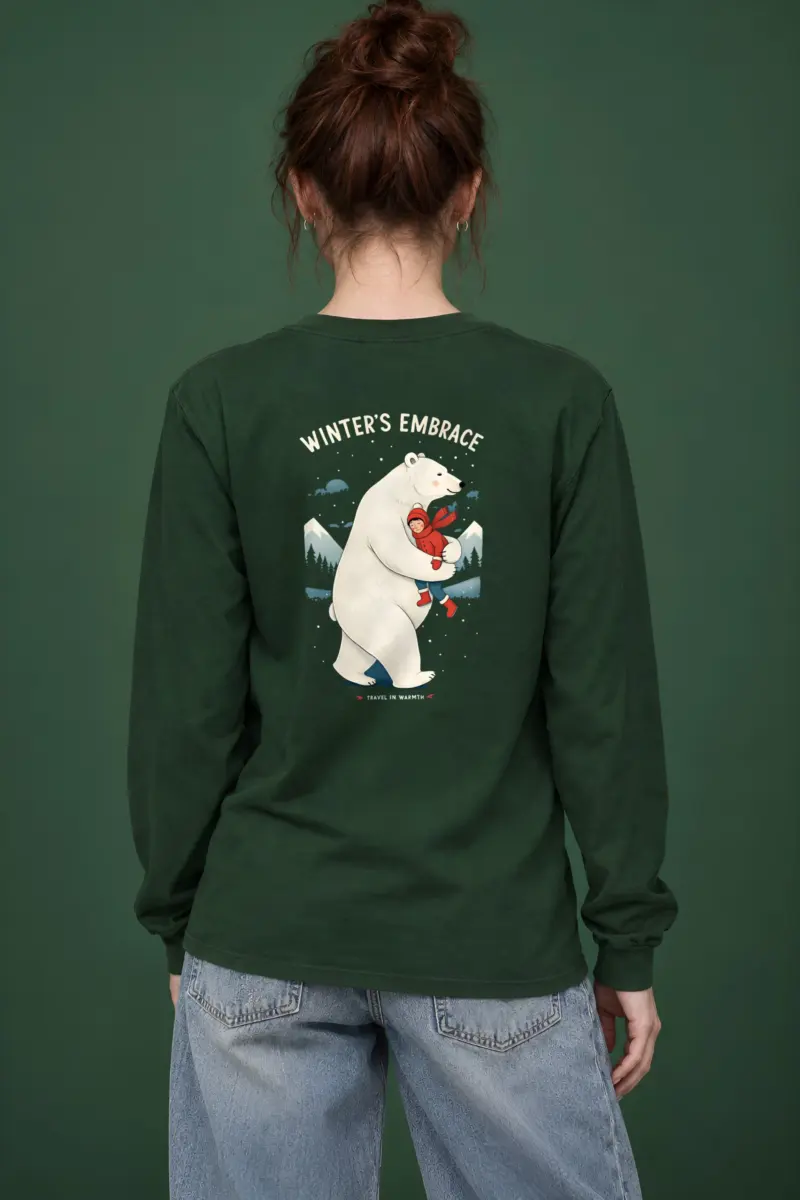 "Winter’s Embrace" Unisex Longsleeve T-shirt