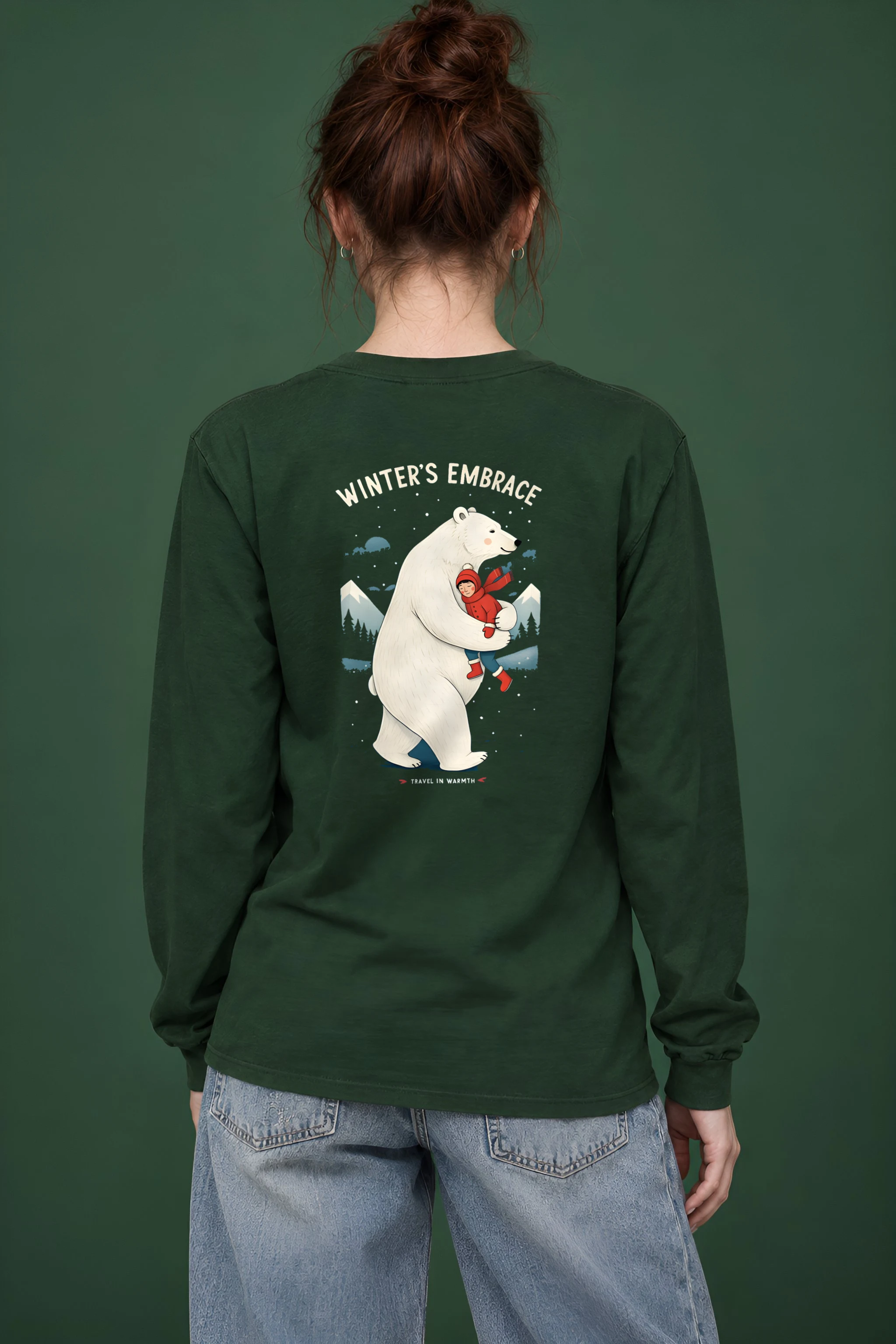 "Winter’s Embrace" Unisex Longsleeve T-shirt