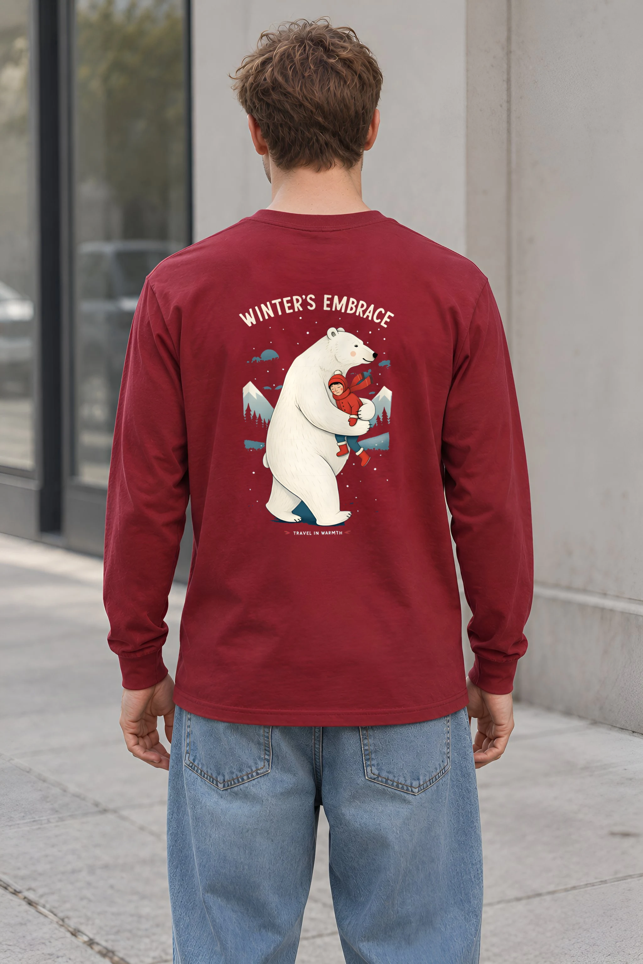"Winter’s Embrace" Unisex Longsleeve T-shirt