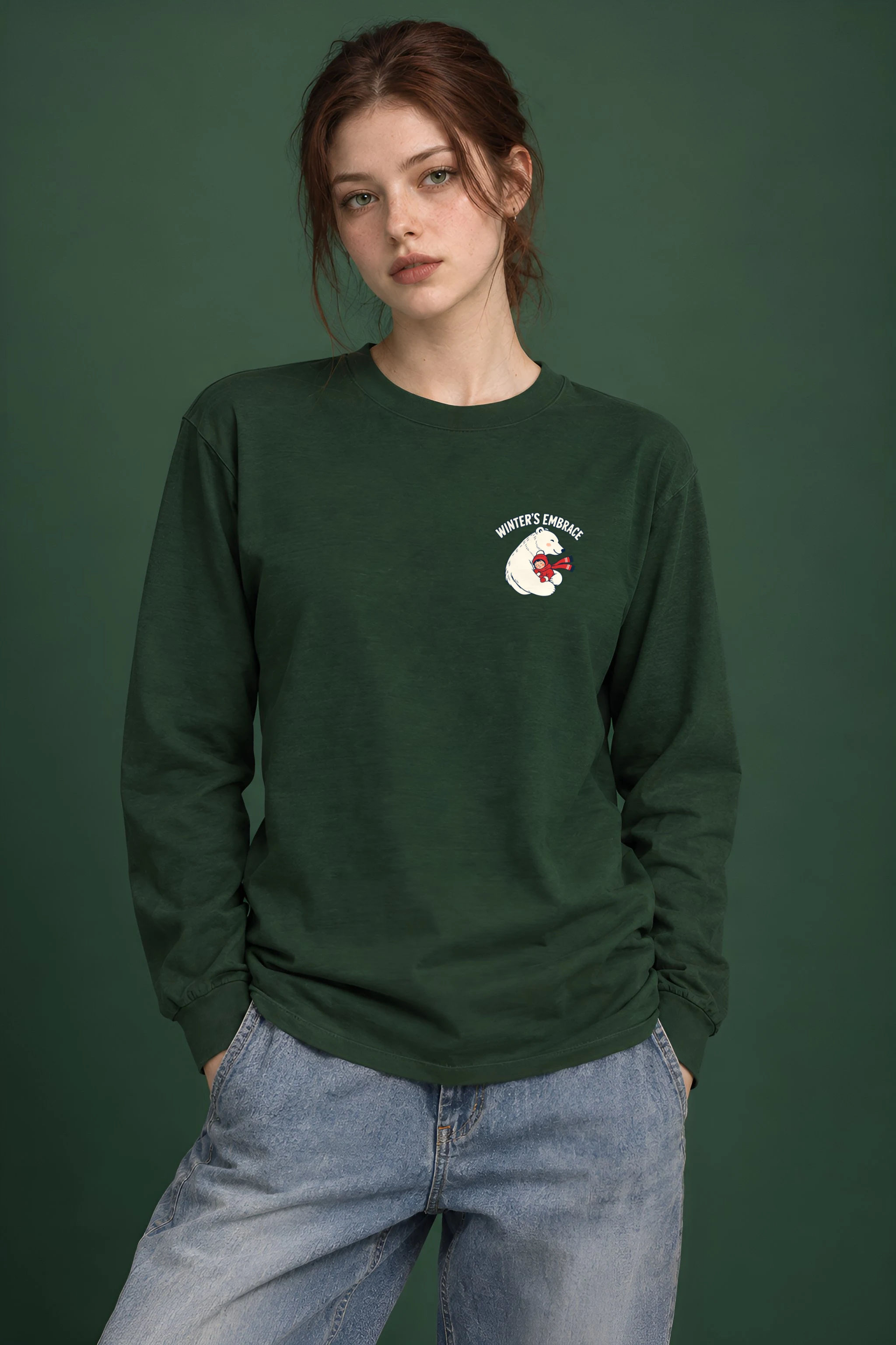 "Winter’s Embrace" Unisex Longsleeve T-shirt