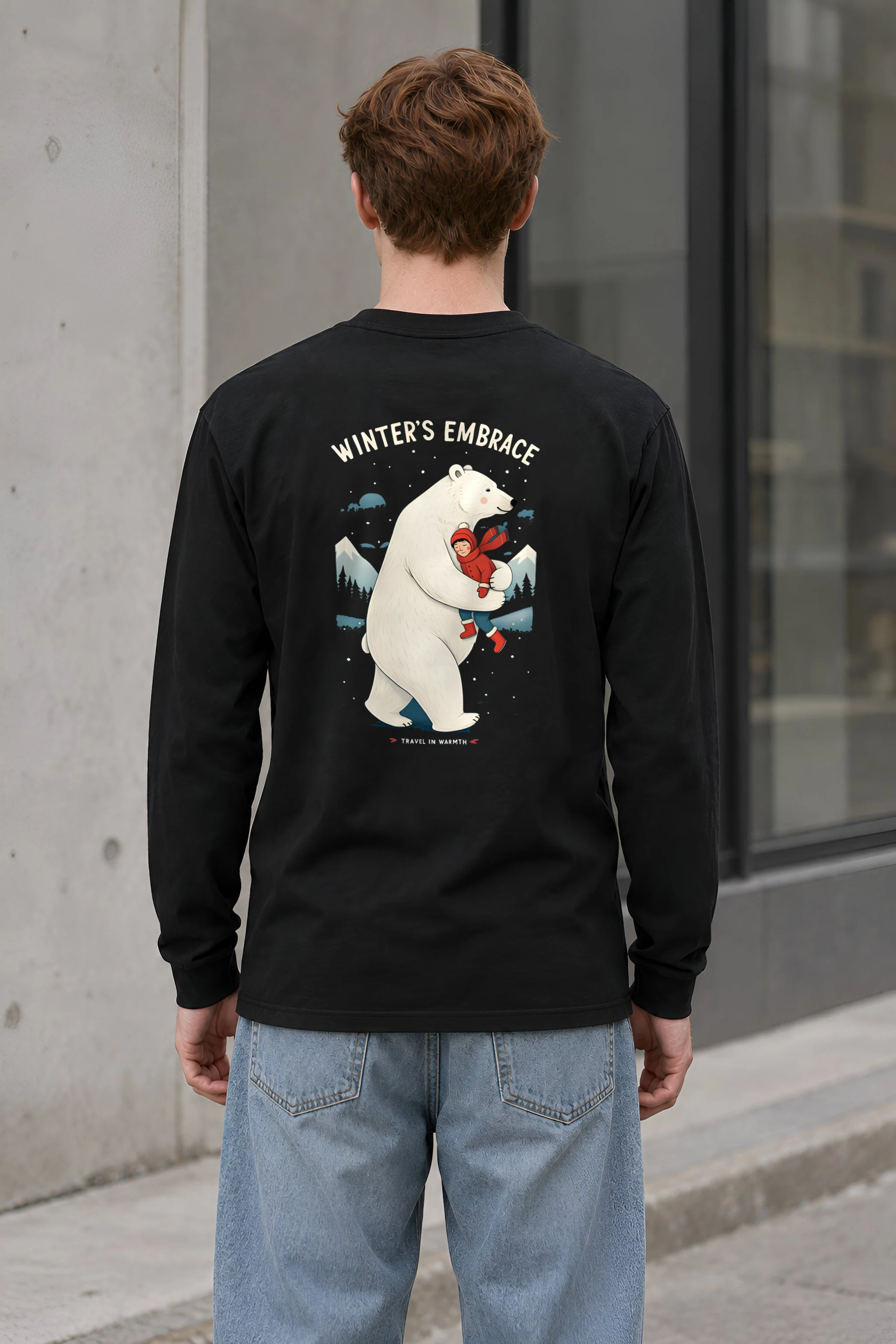 "Winter’s Embrace" Unisex Longsleeve T-shirt