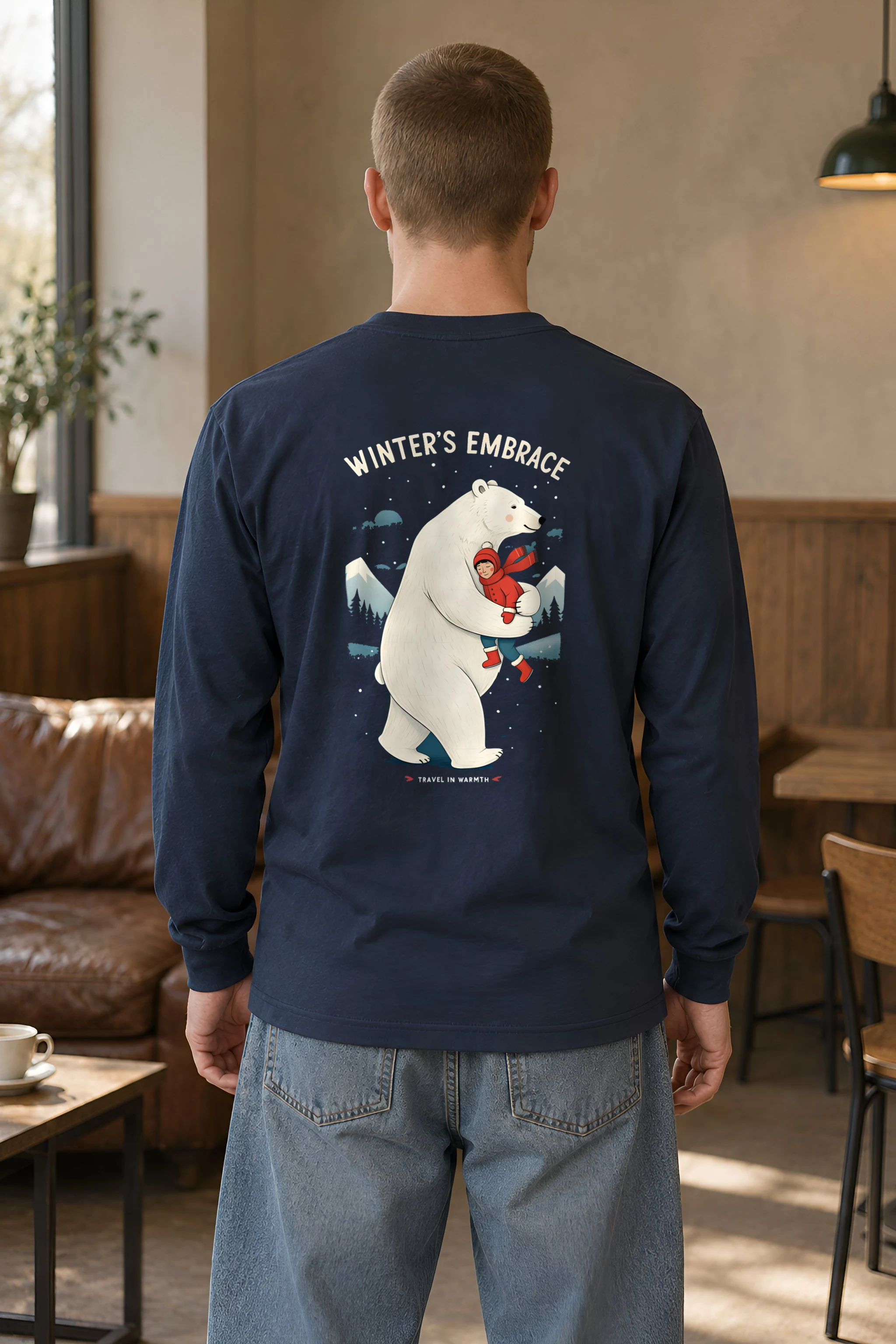 "Winter’s Embrace" Unisex Longsleeve T-shirt