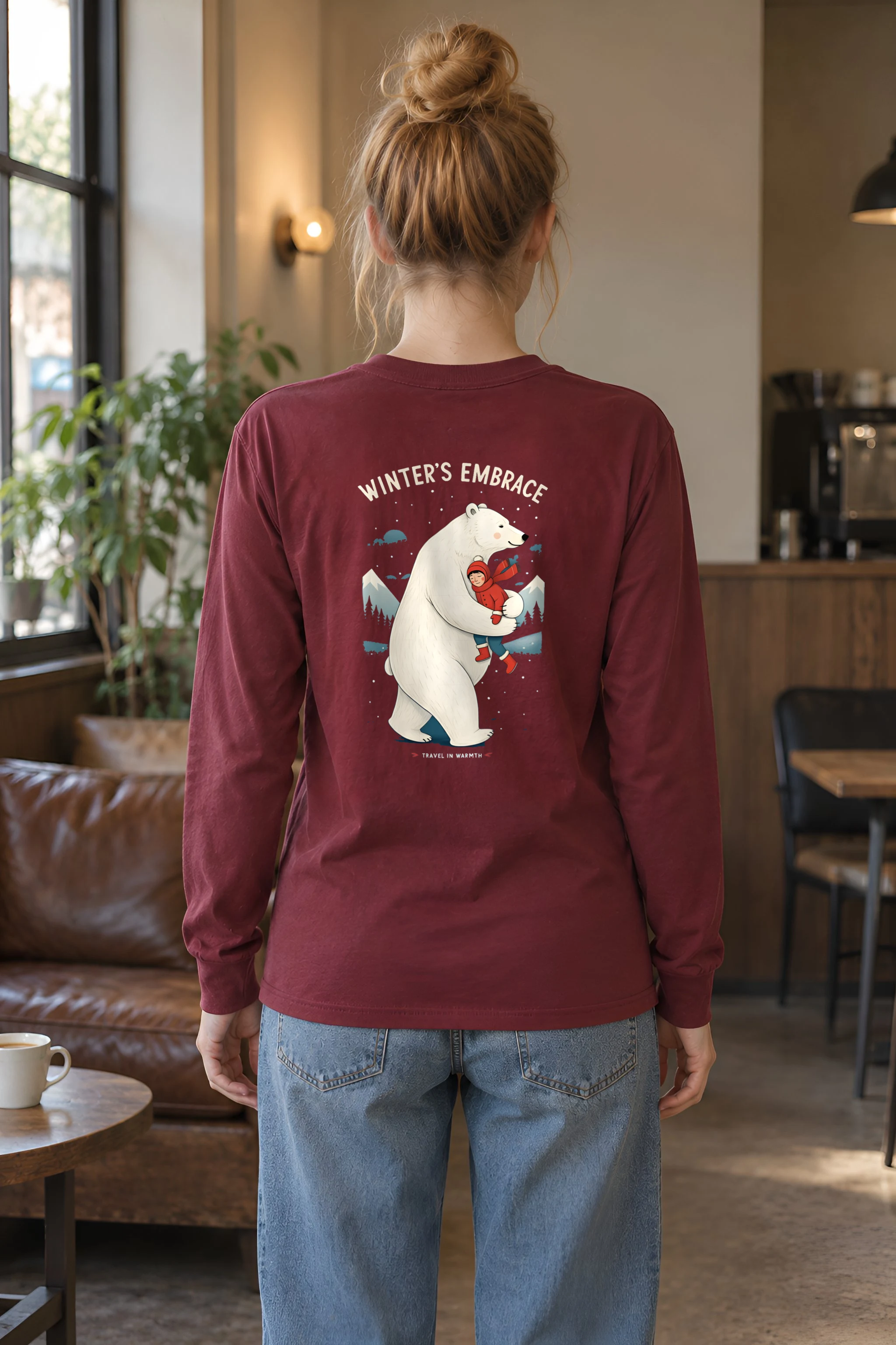 "Winter’s Embrace" Unisex Longsleeve T-shirt
