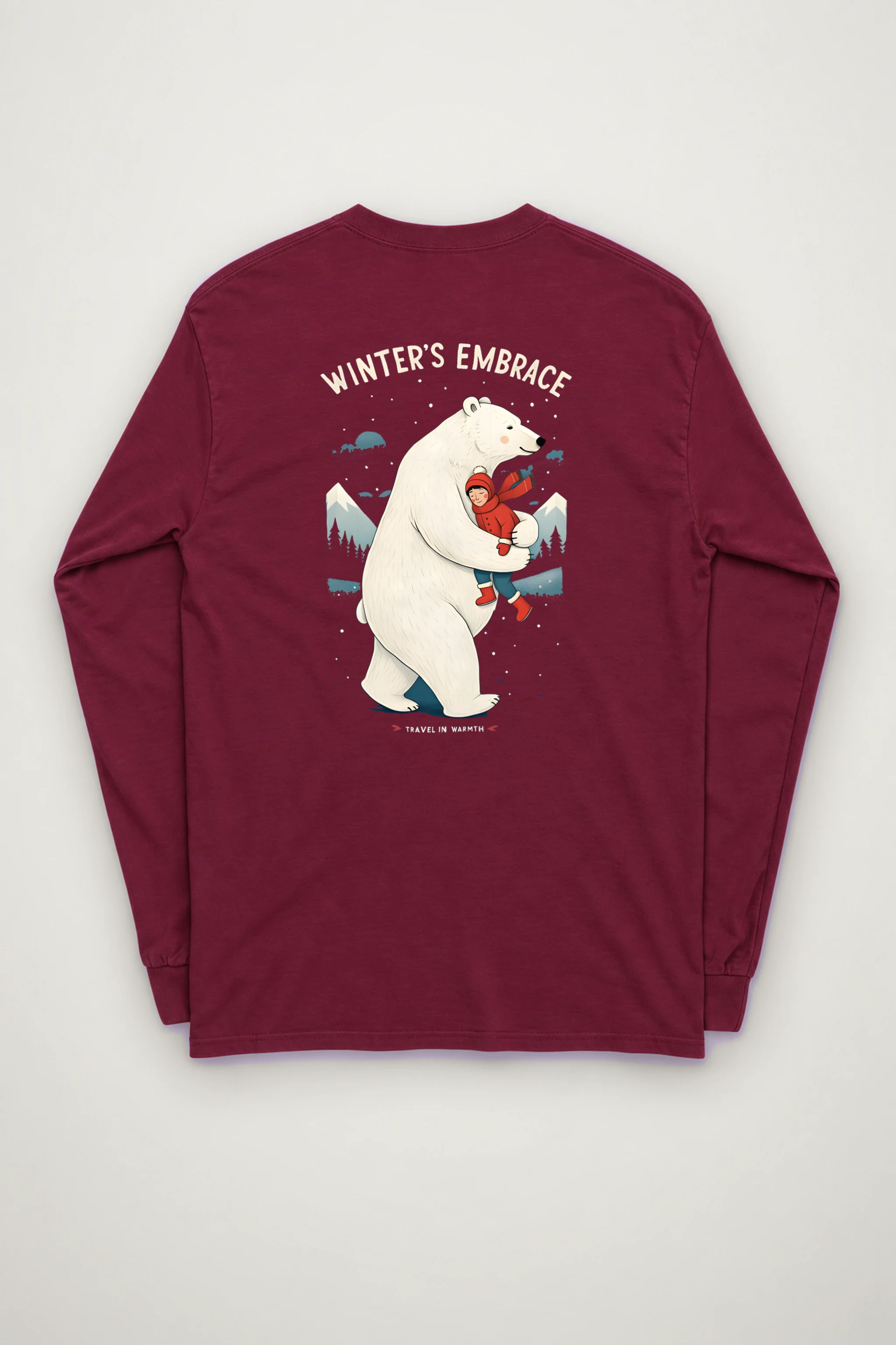 "Winter’s Embrace" Unisex Longsleeve T-shirt