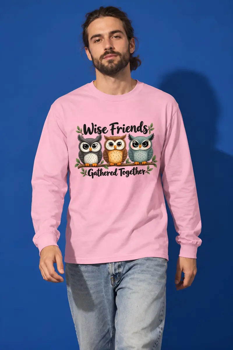 "Wise Friends Gathered" Unisex Longsleeve T-shirt