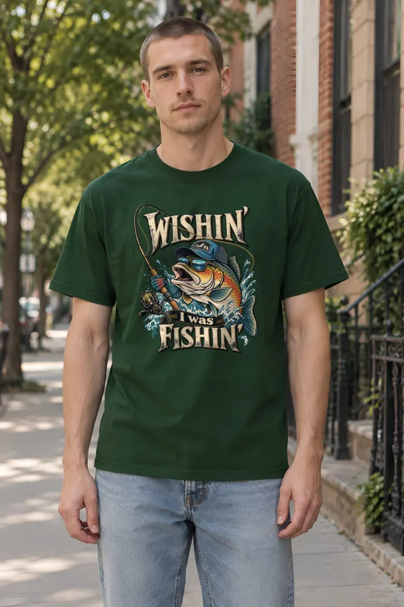 "Wishin" Heavyweight Unisex Crewneck T-shirt