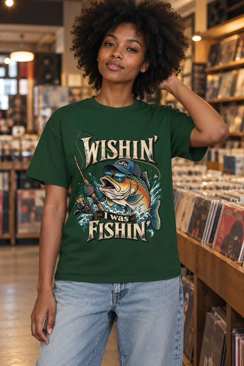 "Wishin" Heavyweight Unisex Crewneck T-shirt