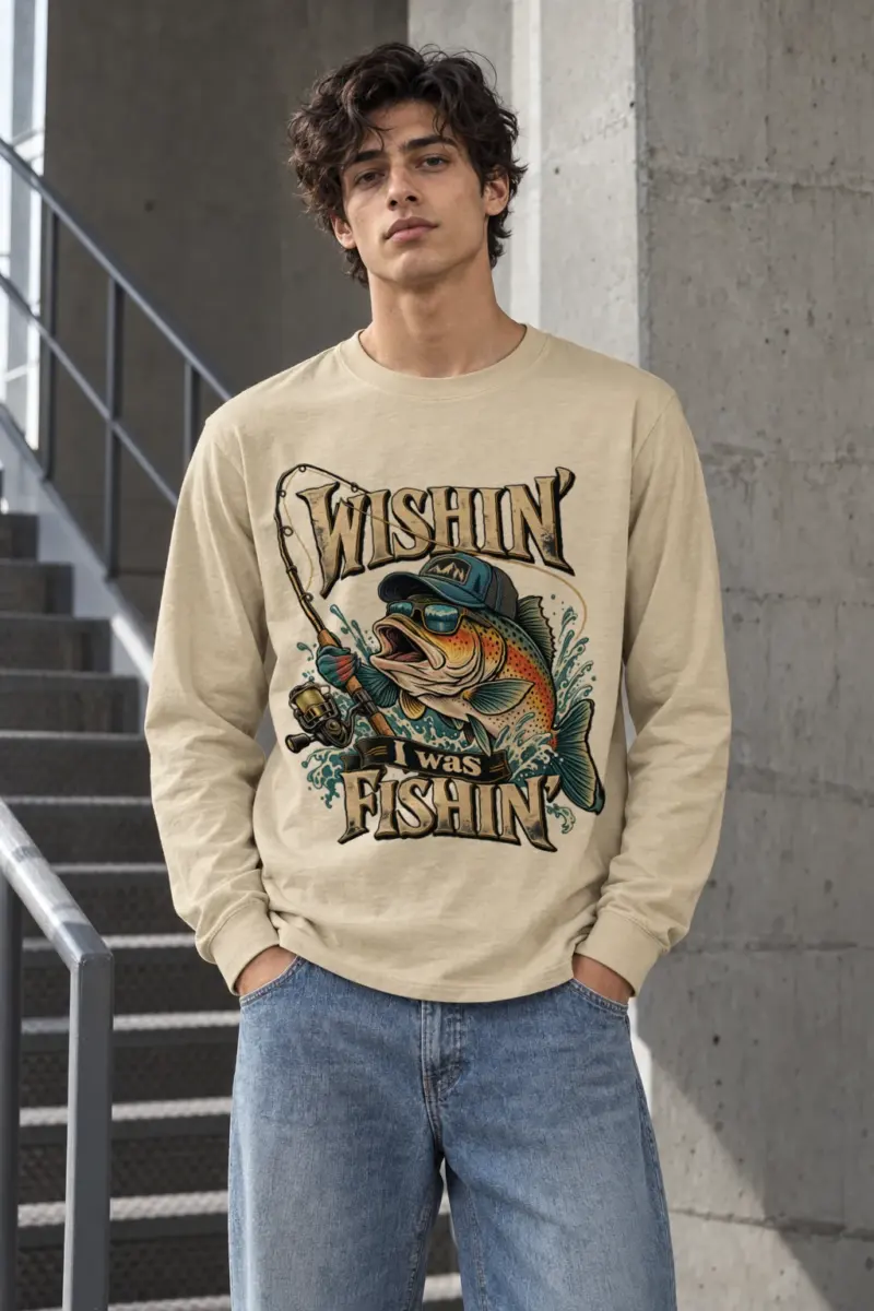 "Wishin" Unisex Longsleeve T-shirt | Gildan 2400