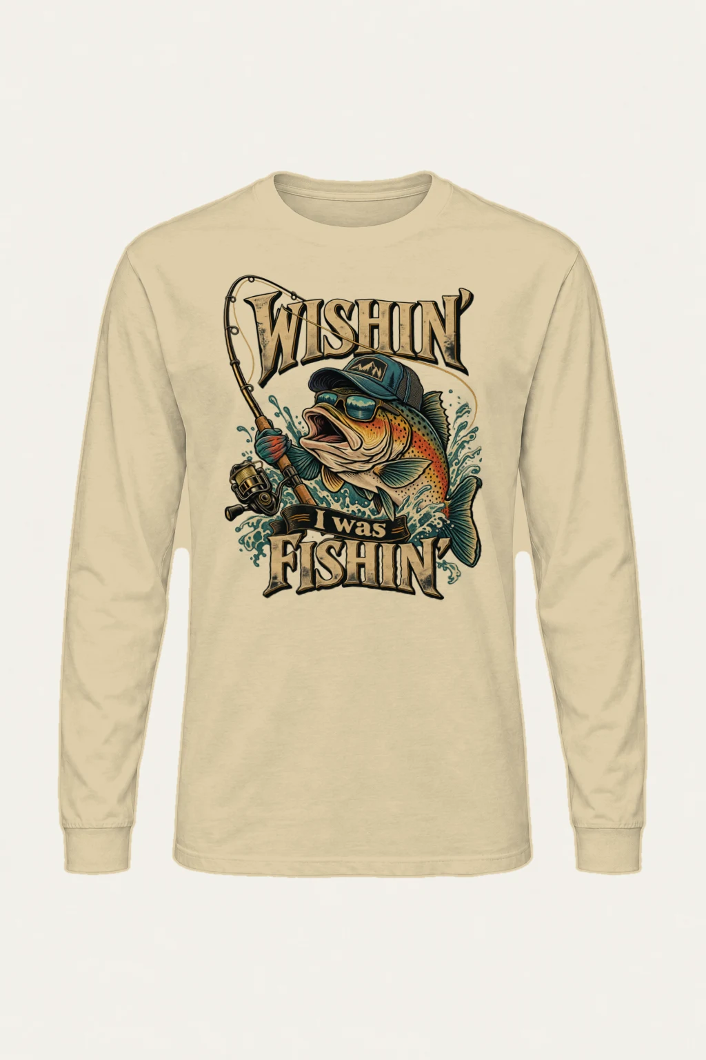 "Wishin" Unisex Longsleeve T-shirt | Gildan 2400
