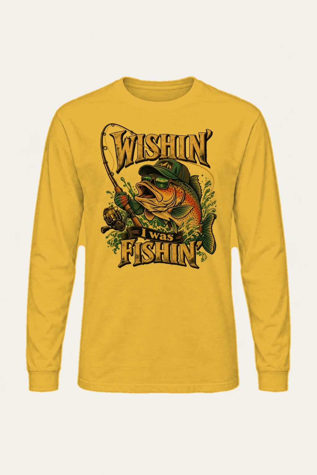 "Wishin" Unisex Longsleeve T-shirt | Gildan 2400