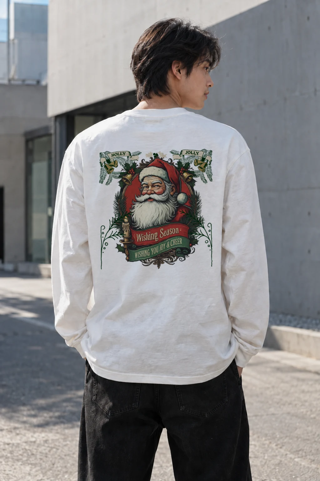 "Wishing Season" Unisex Longsleeve T-shirt | Gildan 2400