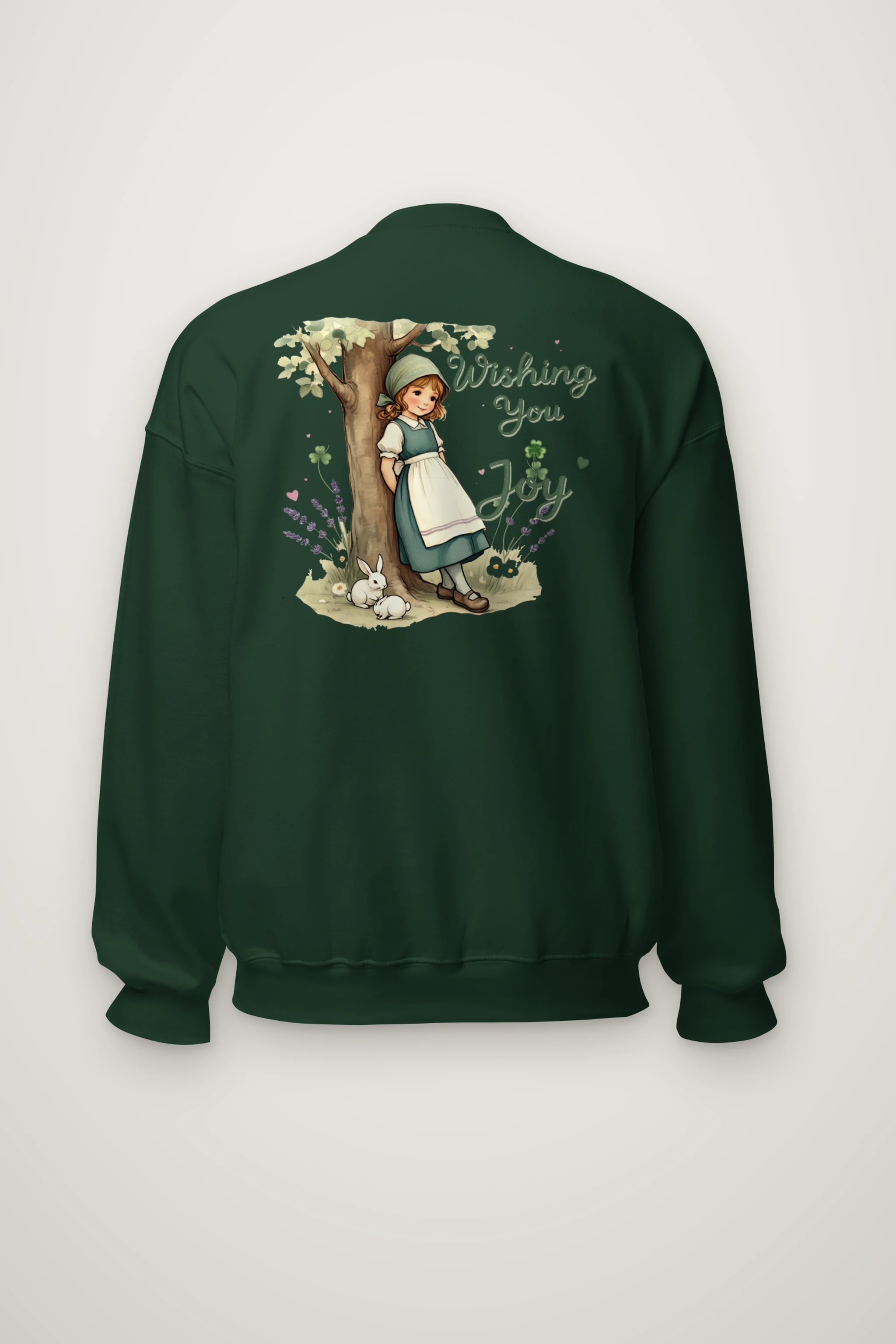 "Wishing You Joy" Heavy Blend Unisex Crewneck Sweatshirt