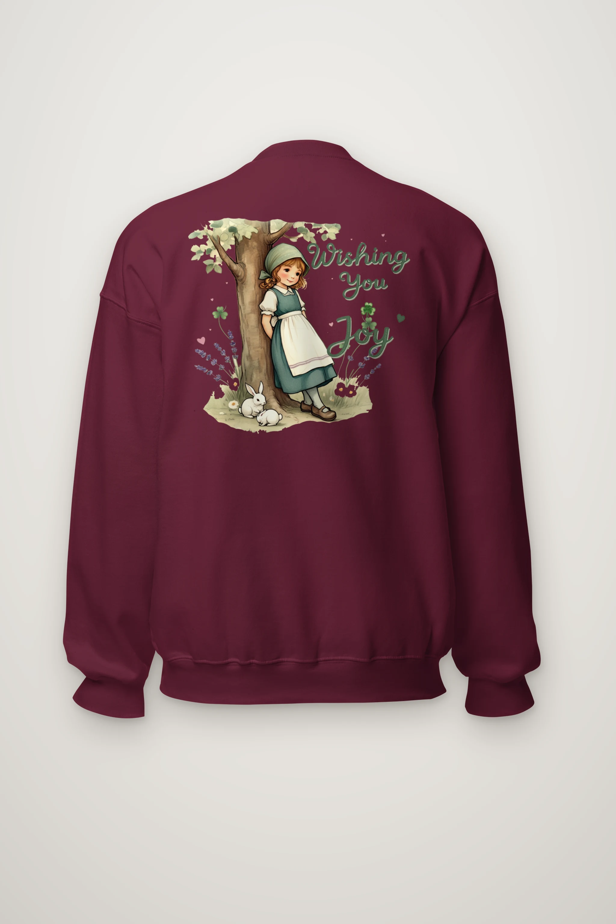 "Wishing You Joy" Heavy Blend Unisex Crewneck Sweatshirt