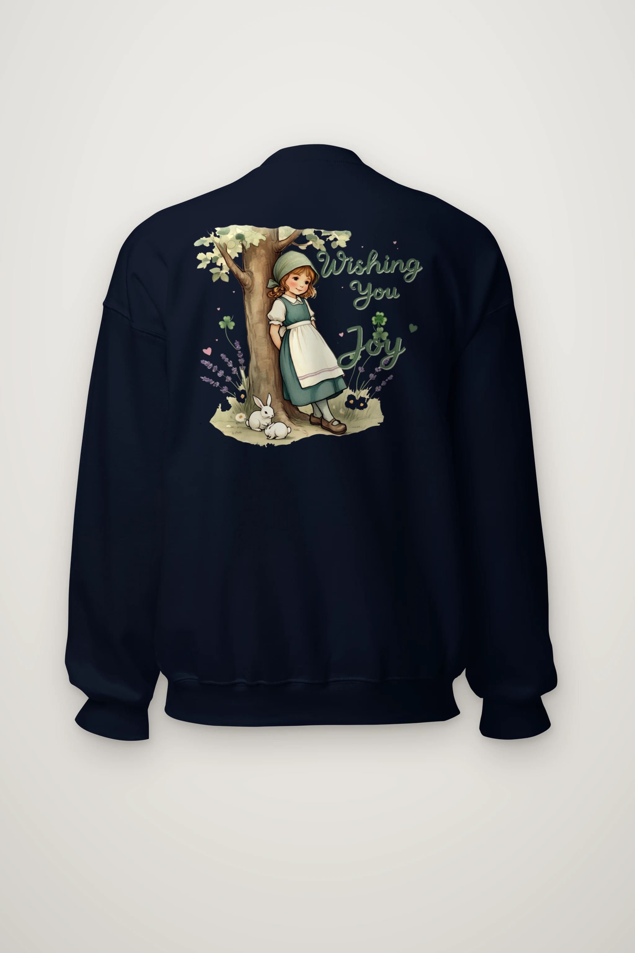 "Wishing You Joy" Heavy Blend Unisex Crewneck Sweatshirt
