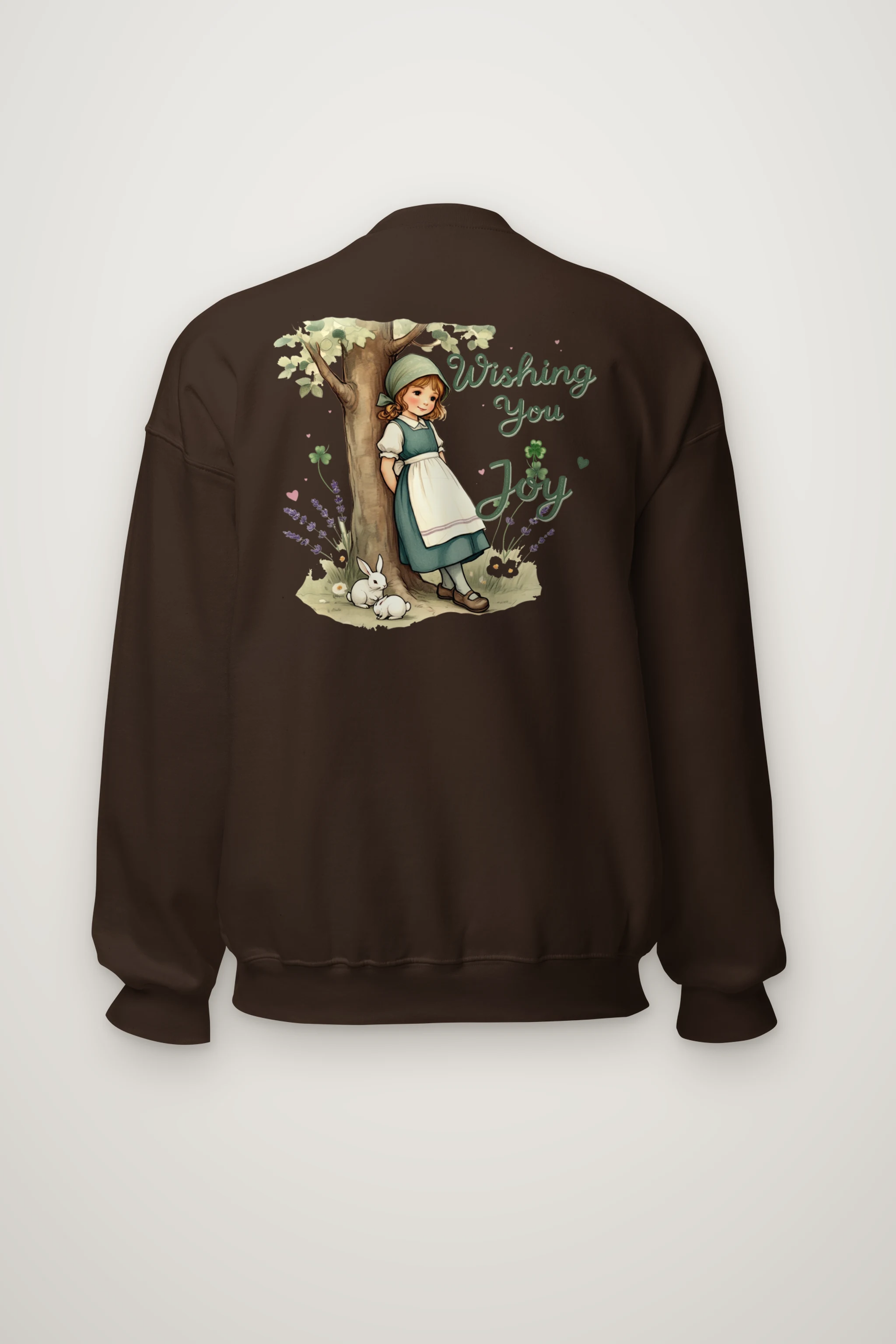 "Wishing You Joy" Heavy Blend Unisex Crewneck Sweatshirt