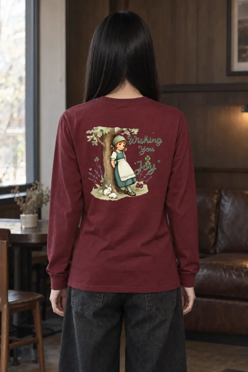 "Wishing You Joy" Unisex Longsleeve T-shirt